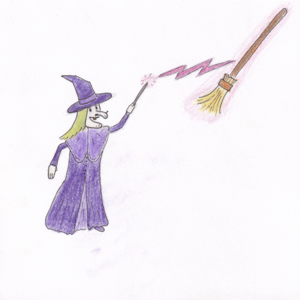 La sorcière fait voler son balai (Oct 31, 2023)